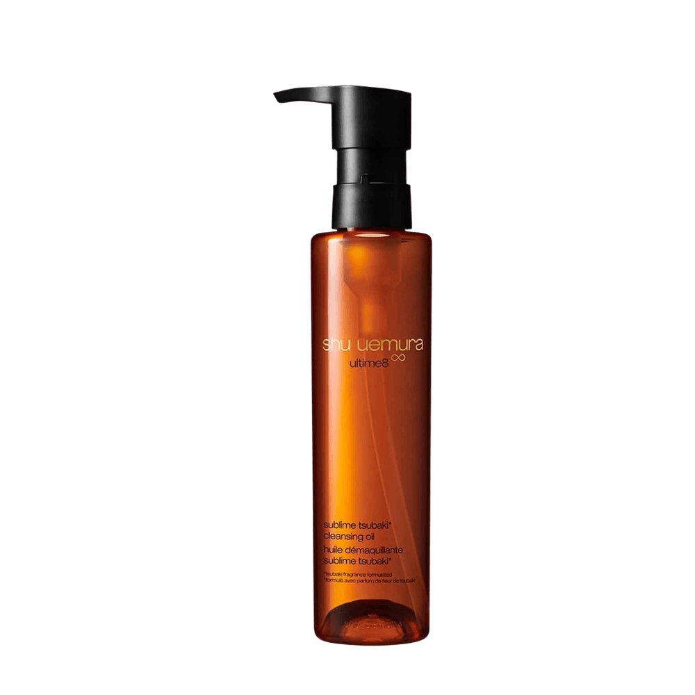 Shu Uemura Ultime8 Sublime Cleansing Oil premium skin-softening makeup remover for smooth brightening care, 150ml