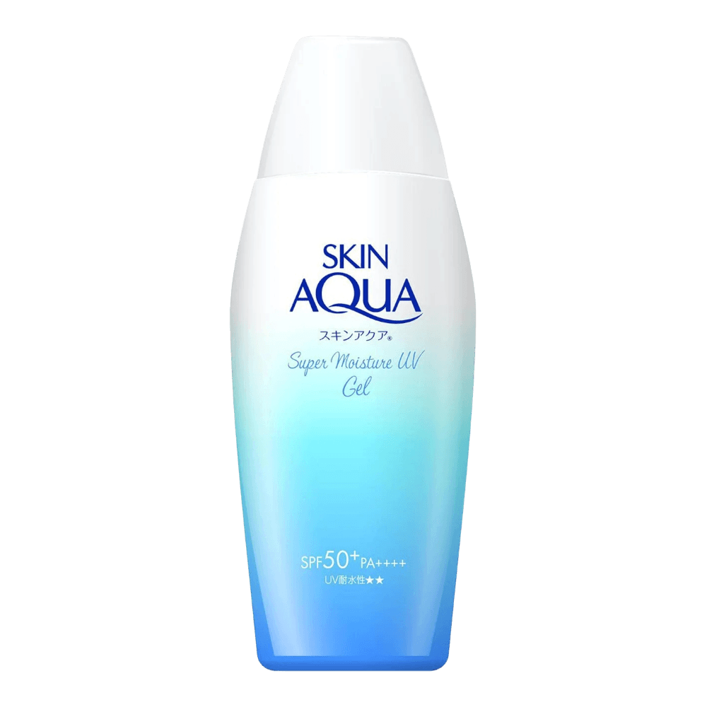 Skin Aqua Super Moisture UV Gel SPF50+ PA++++ 110g - hydrating Japanese sunscreen gel for dry skin