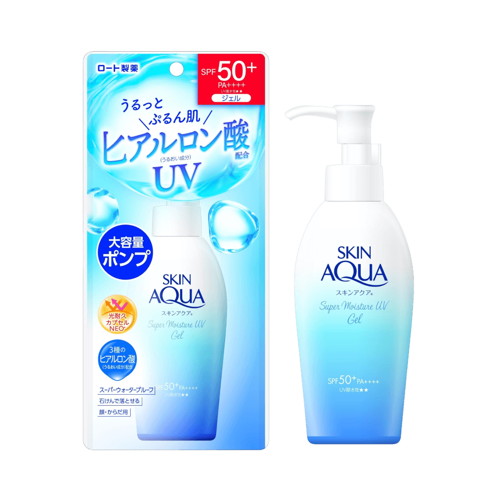 Hydrating daily face and body protection from Skin Aqua Super Moisture Japanese UV Gel SPF50+