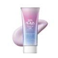 Skin Aqua Tone Up UV Essence Tinted Sunscreen Lavender 80g color correcting lavender sunscreen that brightens skin tone with lightweight UV protection