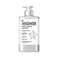 The Answer Super Lamellar Shampoo repairing damaged hair and boosting moisture for a smooth bright glow, 400ml pump