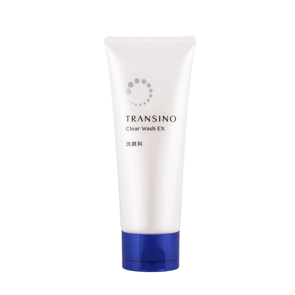 Transino Clear Wash EX 100g - medicated brightening face wash for dark spots and dull skin Japan