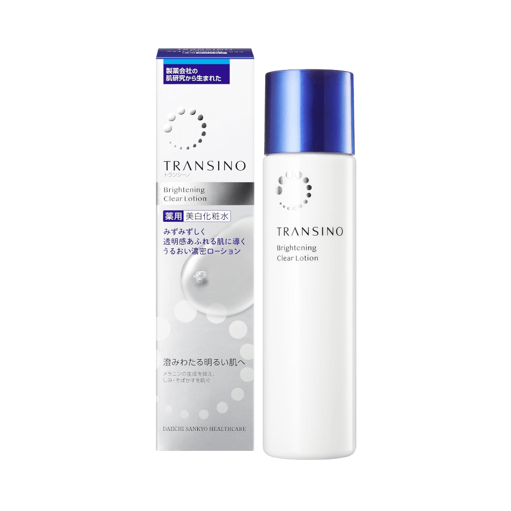 Transino Medicated Brightening Clear Lotion 150ml - medicated Japanese toner for melasma and dark spots