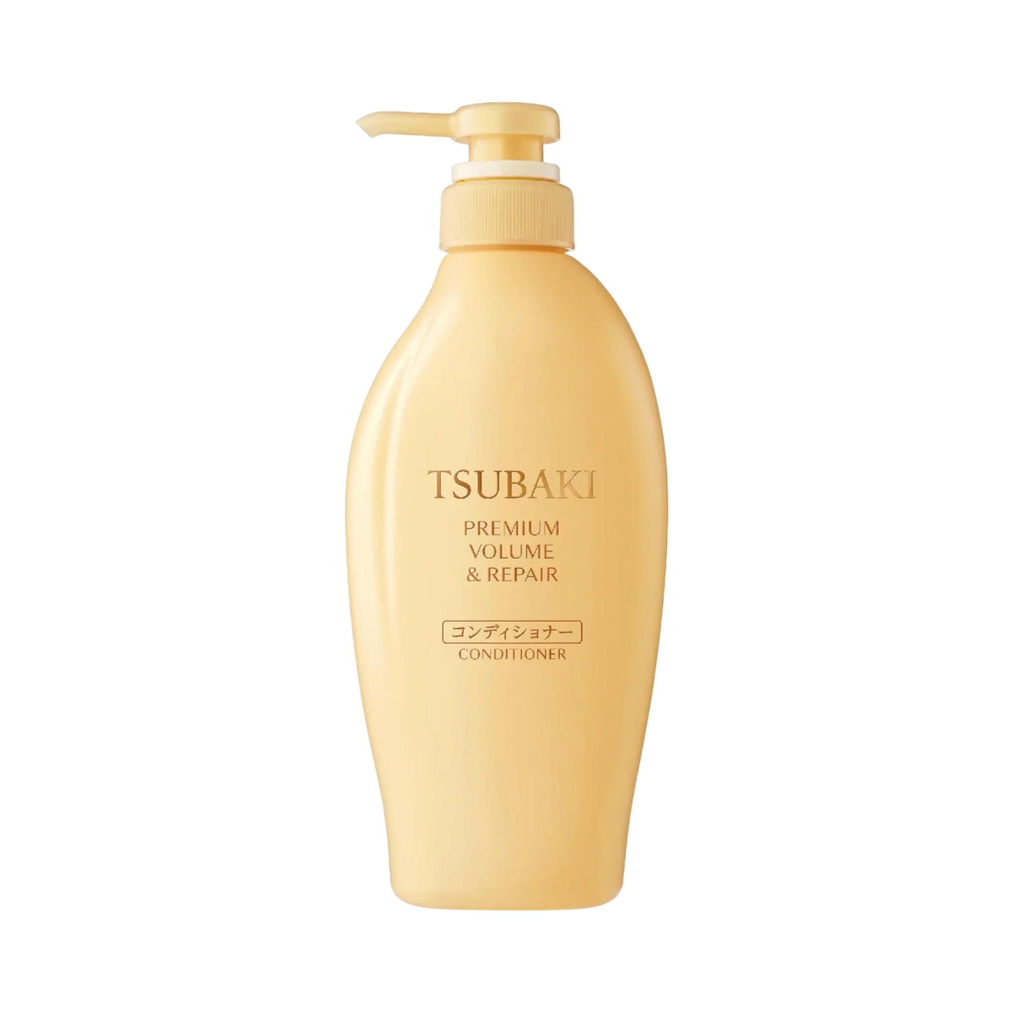 Tsubaki Premium Volume Repair Conditioner 490ml - camellia oil conditioner for fine flat damaged hair