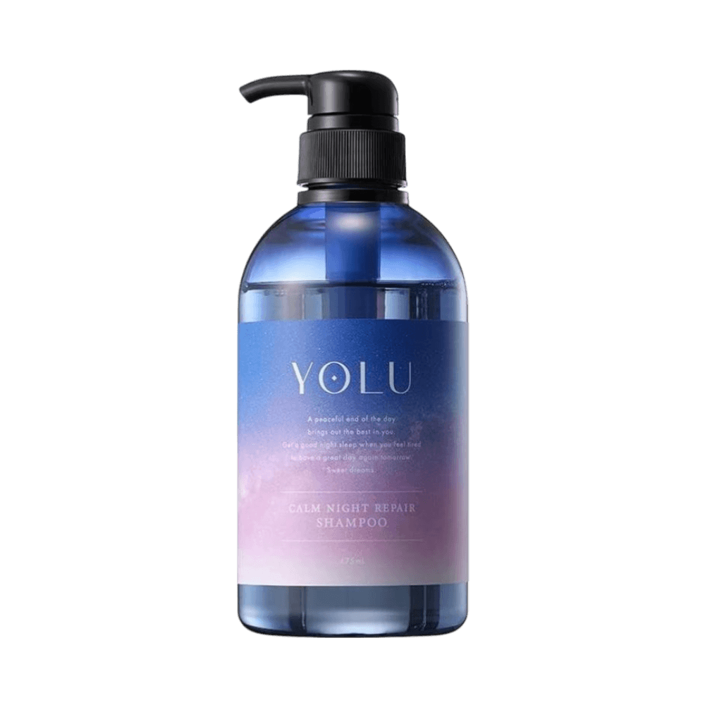 Yolu Calm Night Repair Shampoo 440ml - overnight repair Japanese shampoo for damaged frizzy hair
