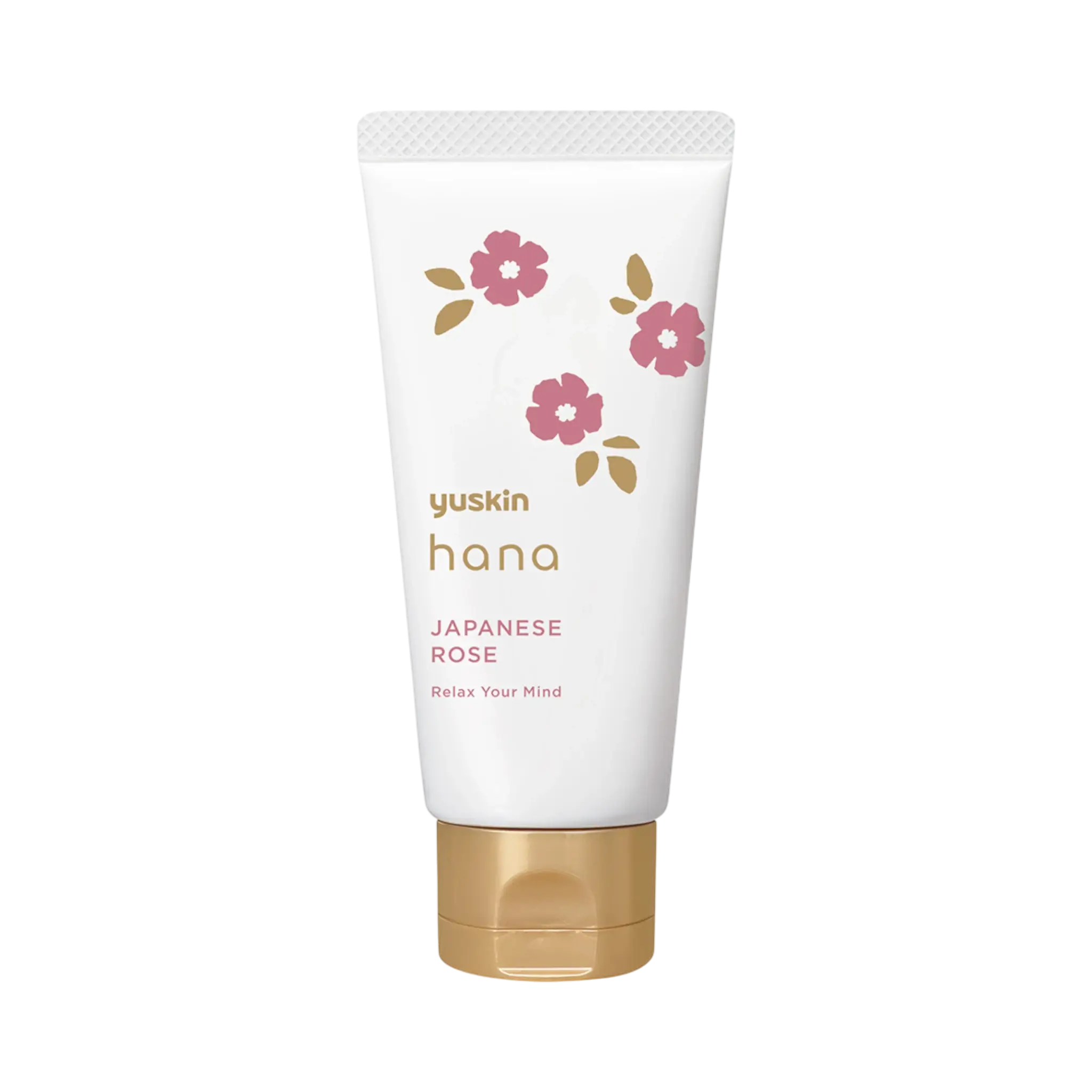 Yuskin Hana Hand Cream Rose 50g - Japanese medicated rose hand cream for dry cracked hands